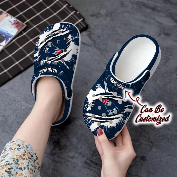 New England Patriots Personalized Limited Clog BG255
