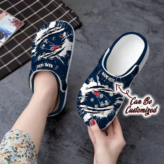 New England Patriots Personalized Limited Clog BG255