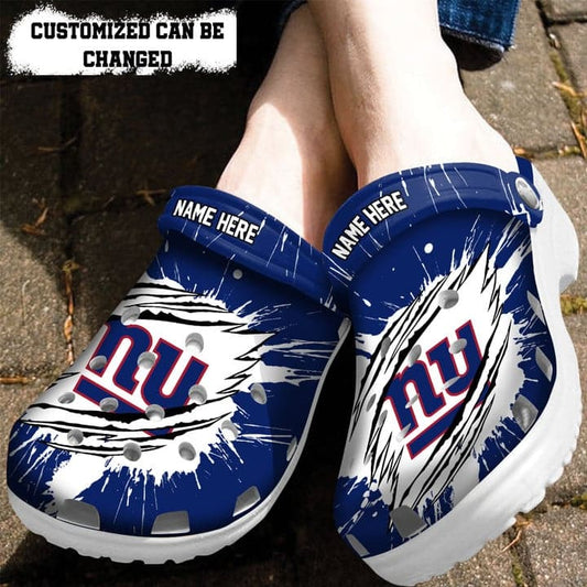 New York Giants Personalized Limited Clog BG253