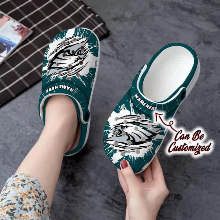 Philadelphia Eagles Personalized Limited Clog BG251