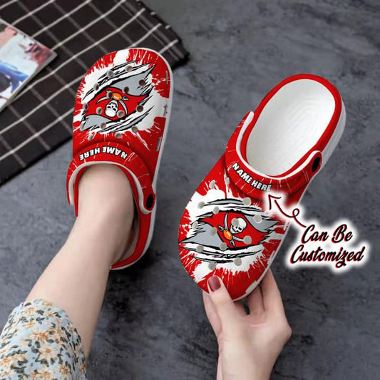 Tampa Bay Buccaneers Personalized Limited Clog BG246