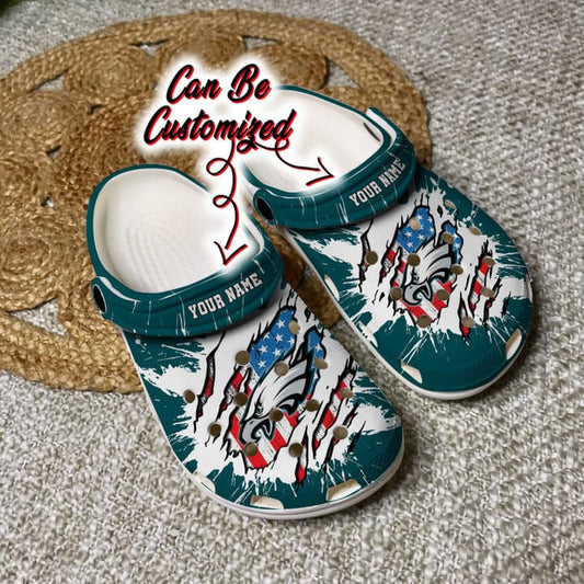 Philadelphia Eagles Personalized Limited Clog BG241