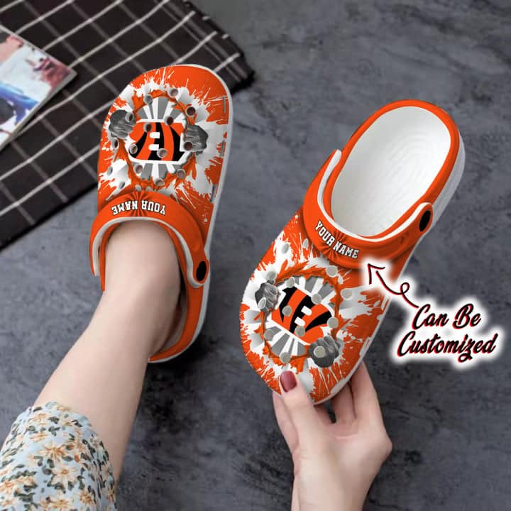 Cincinnati Bengals Personalized Limited Clog BG232