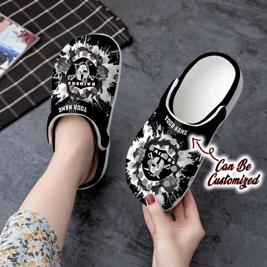 Las Vegas Raiders Personalized Limited Clog BG228