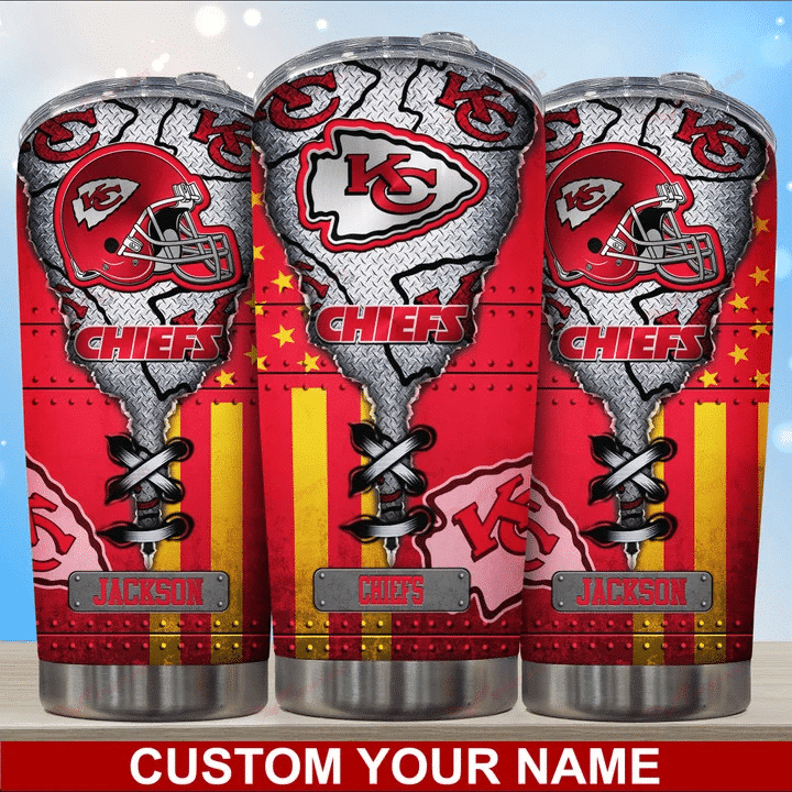 Kansas City Chiefs Personalized Tumbler BG420