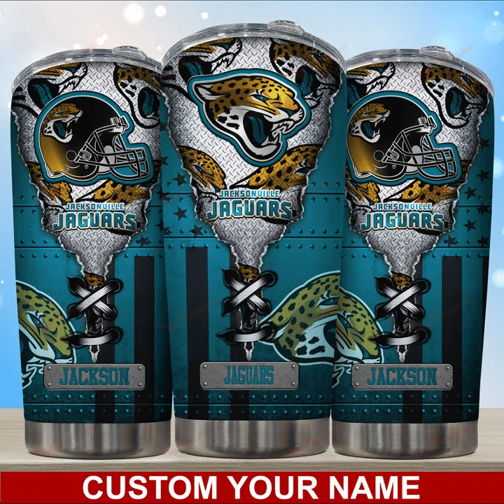 Jacksonville Jaguars Personalized Tumbler BG419