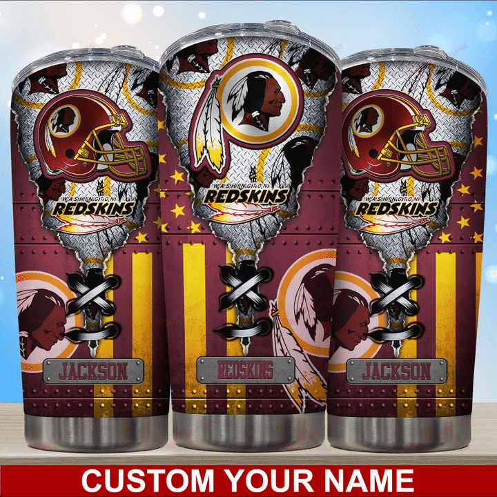 Washington Redskins Personalized Tumbler BG435