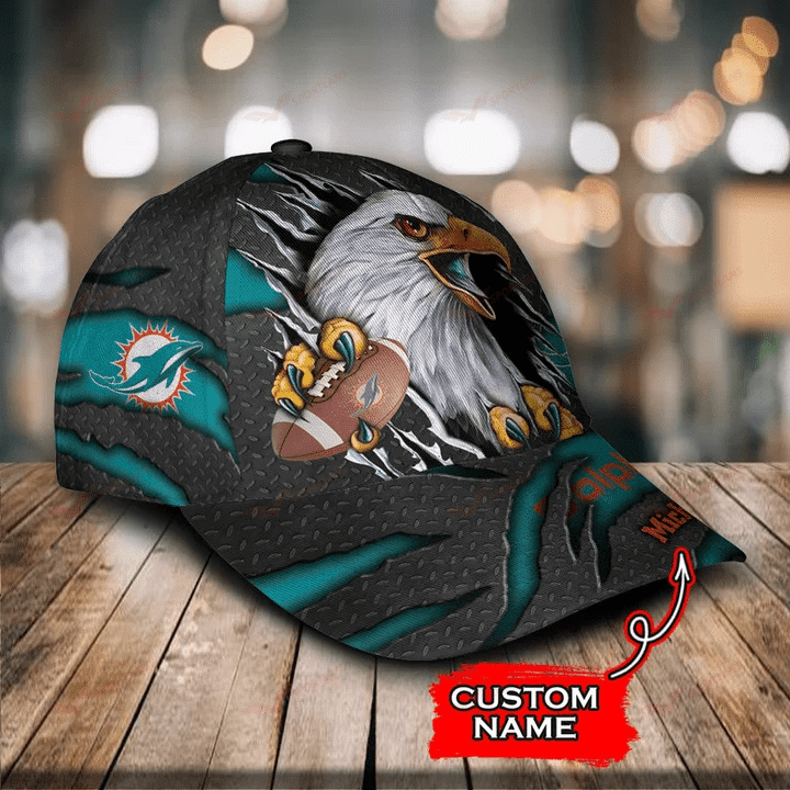 Miami Dolphins Personalized Classic Cap BB583