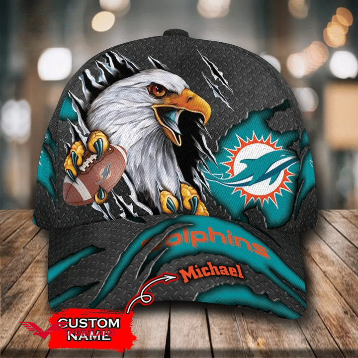 Miami Dolphins Personalized Classic Cap BB583
