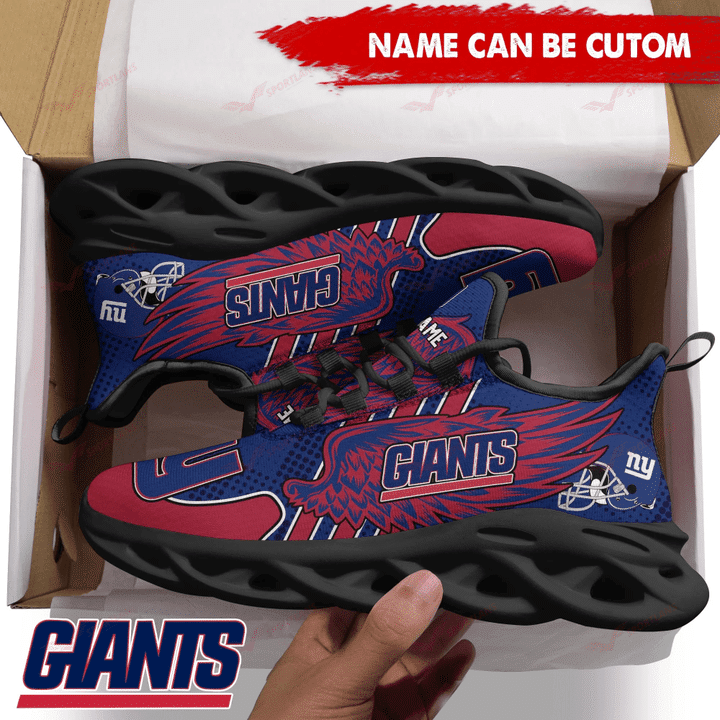 New York Giants Personalized Yezy Running Sneakers SPD707