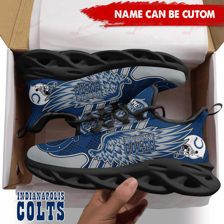 Indianapolis Colts Personalized Yezy Running Sneakers SPD697