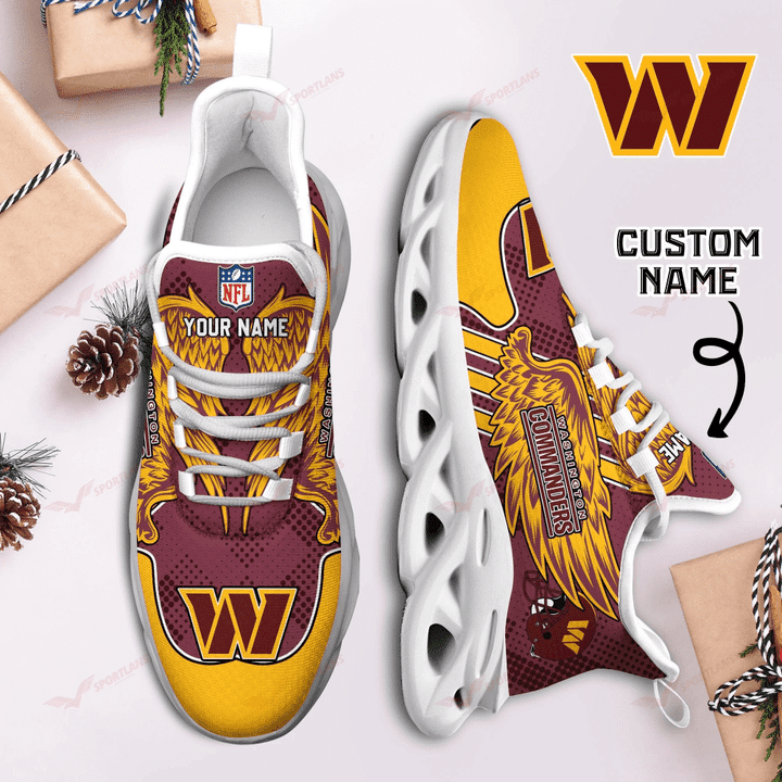 Washington Commanders Personalized Yezy Running Sneakers SPD715