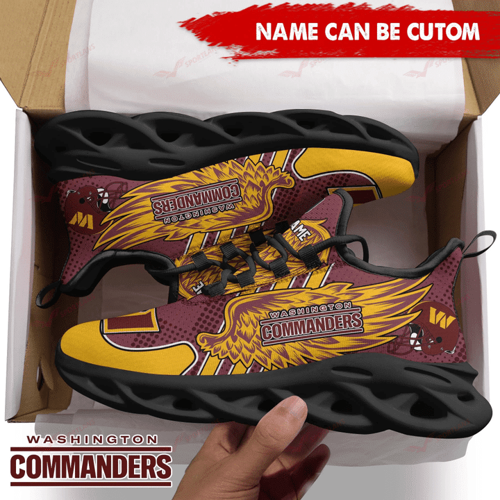 Washington Commanders Personalized Yezy Running Sneakers SPD715
