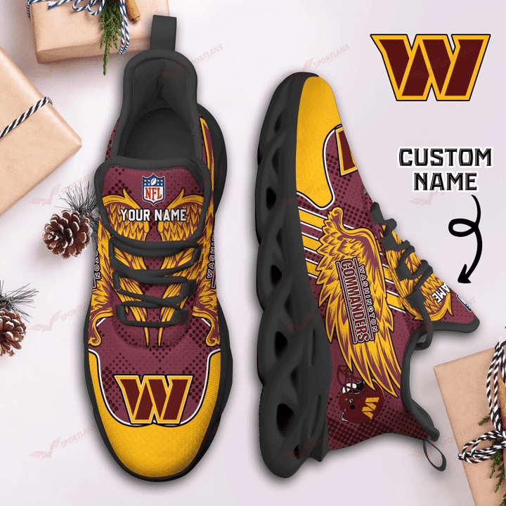 Washington Commanders Personalized Yezy Running Sneakers SPD715