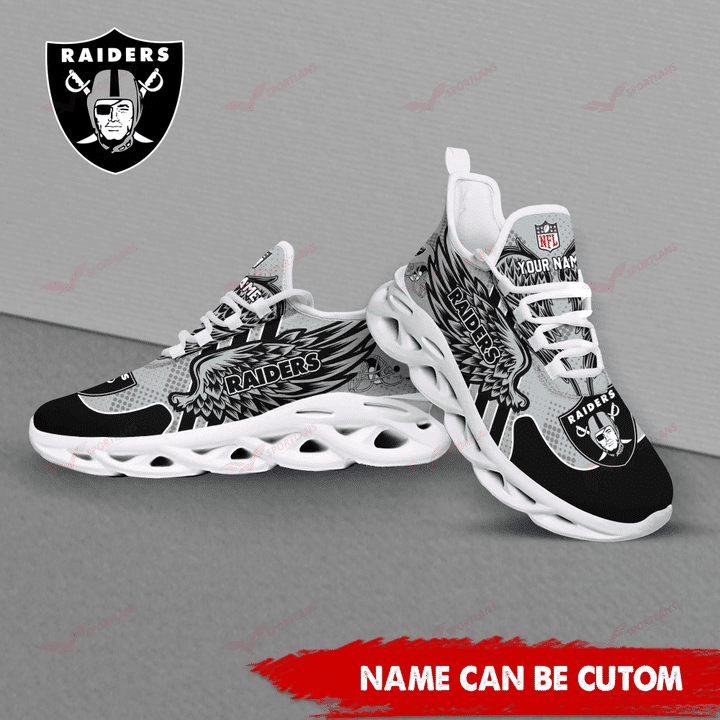 Las Vegas Raiders Personalized Yezy Running Sneakers SPD700