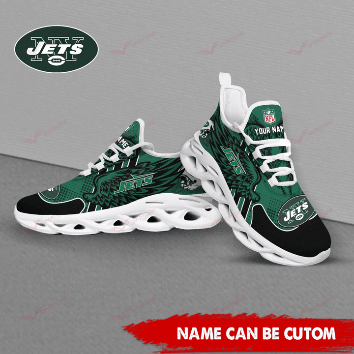 New York Jets Personalized Yezy Running Sneakers SPD708