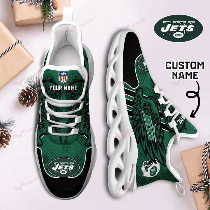 New York Jets Personalized Yezy Running Sneakers SPD708