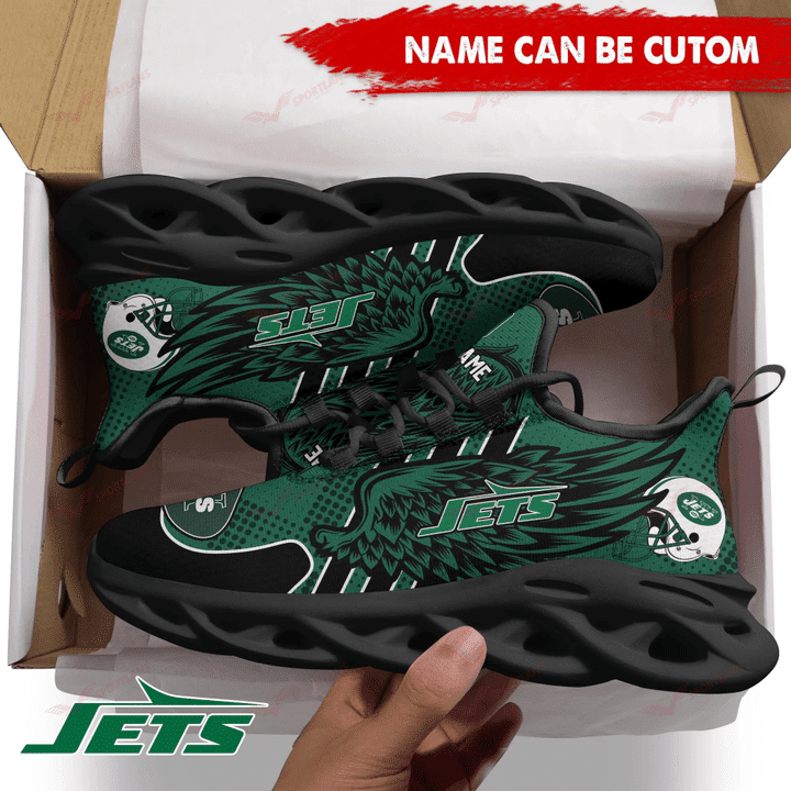 New York Jets Personalized Yezy Running Sneakers SPD708