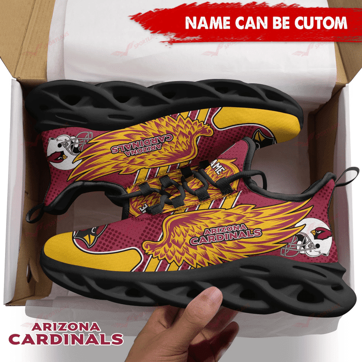 Arizona Cardinals Personalized Yezy Running Sneakers SPD684