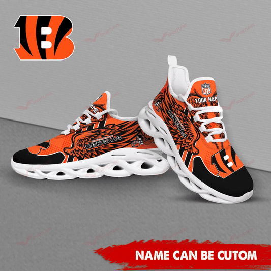 Cincinnati Bengals Personalized Yezy Running Sneakers SPD690