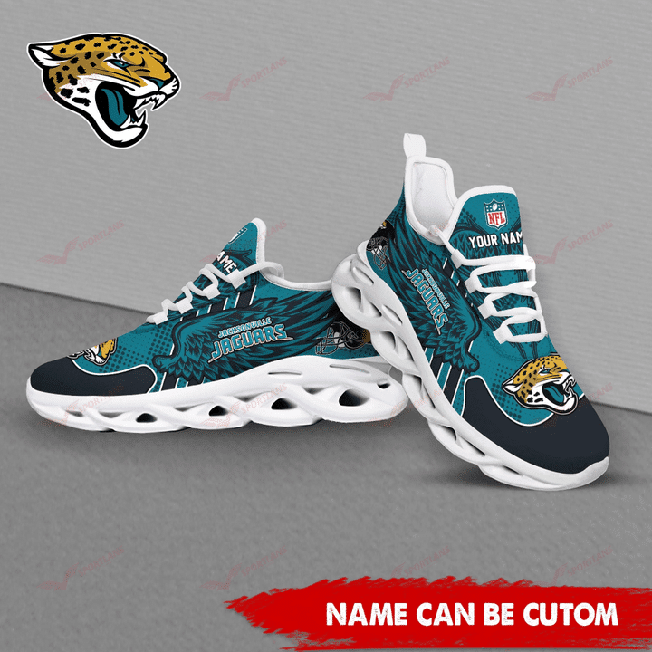 Jacksonville Jaguars Personalized Yezy Running Sneakers SPD698
