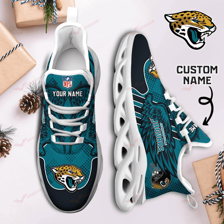 Jacksonville Jaguars Personalized Yezy Running Sneakers SPD698