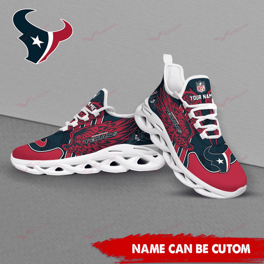 Houston Texans Personalized Yezy Running Sneakers SPD696