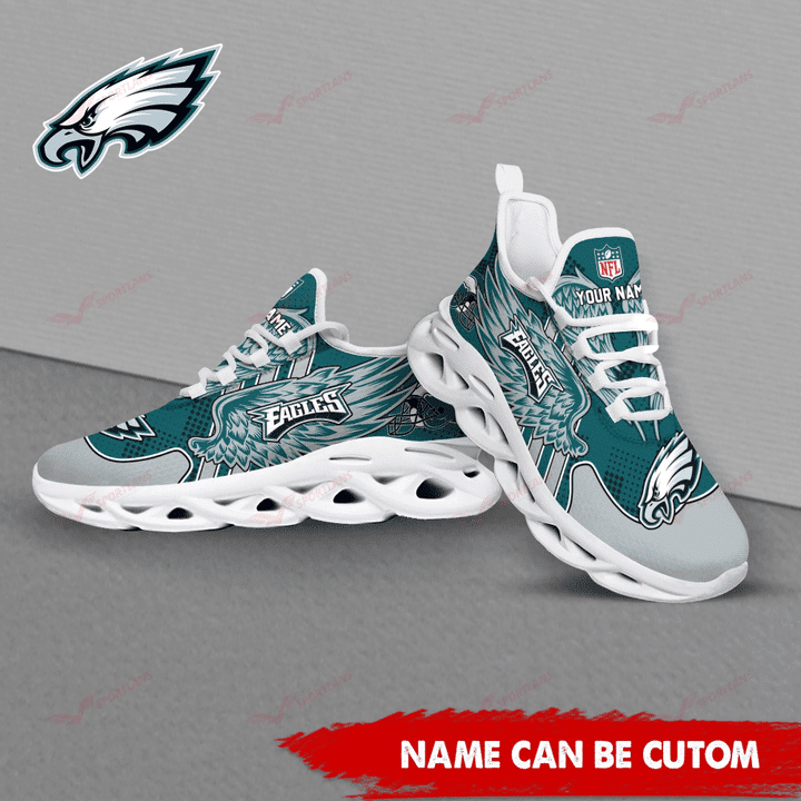 Philadelphia Eagles Personalized Yezy Running Sneakers SPD709