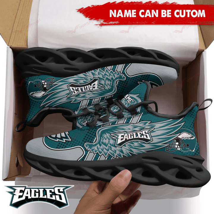 Philadelphia Eagles Personalized Yezy Running Sneakers SPD709