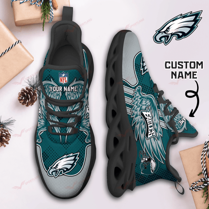 Philadelphia Eagles Personalized Yezy Running Sneakers SPD709