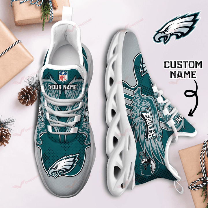 Philadelphia Eagles Personalized Yezy Running Sneakers SPD709