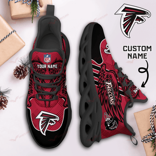 Atlanta Falcons Personalized Yezy Running Sneakers SPD685