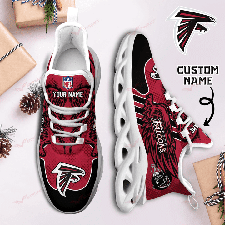 Atlanta Falcons Personalized Yezy Running Sneakers SPD685