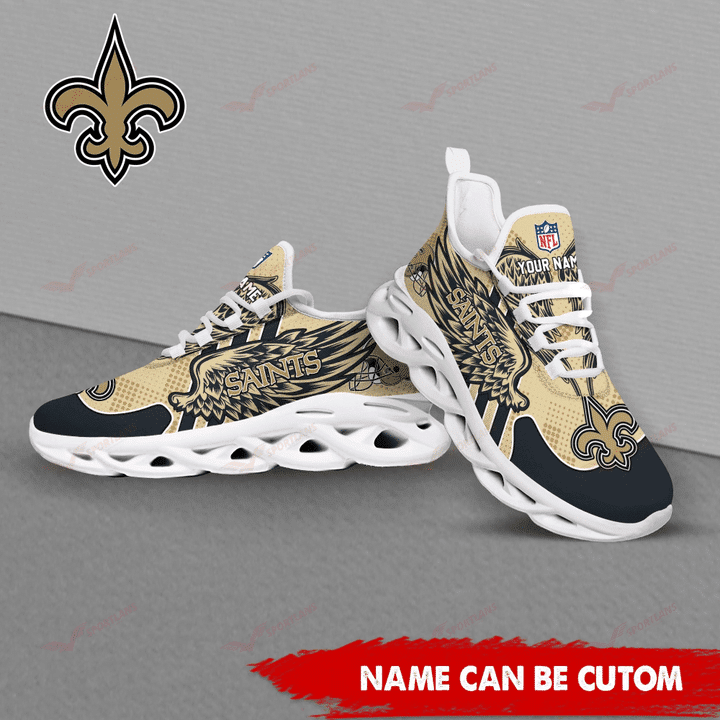 New Orleans Saints Personalized Yezy Running Sneakers SPD706