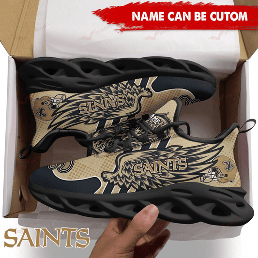 New Orleans Saints Personalized Yezy Running Sneakers SPD706