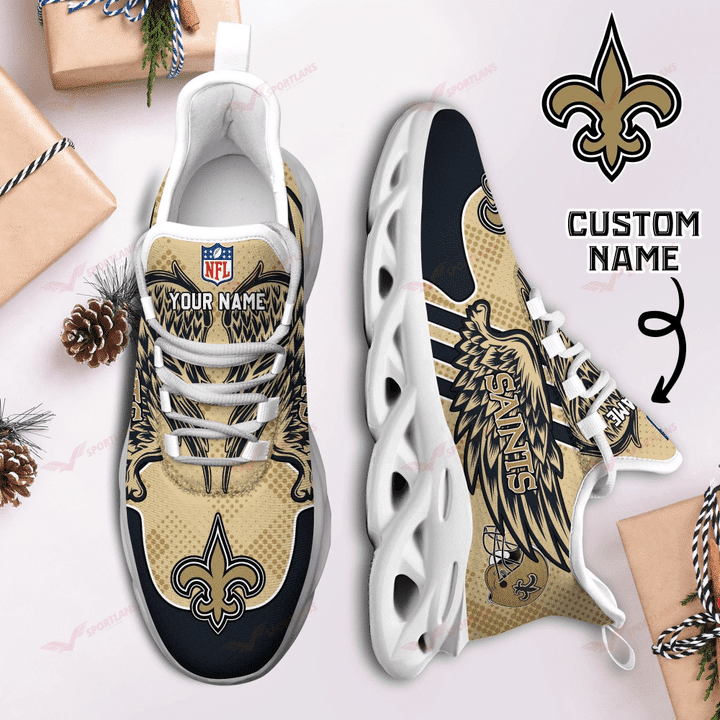 New Orleans Saints Personalized Yezy Running Sneakers SPD706