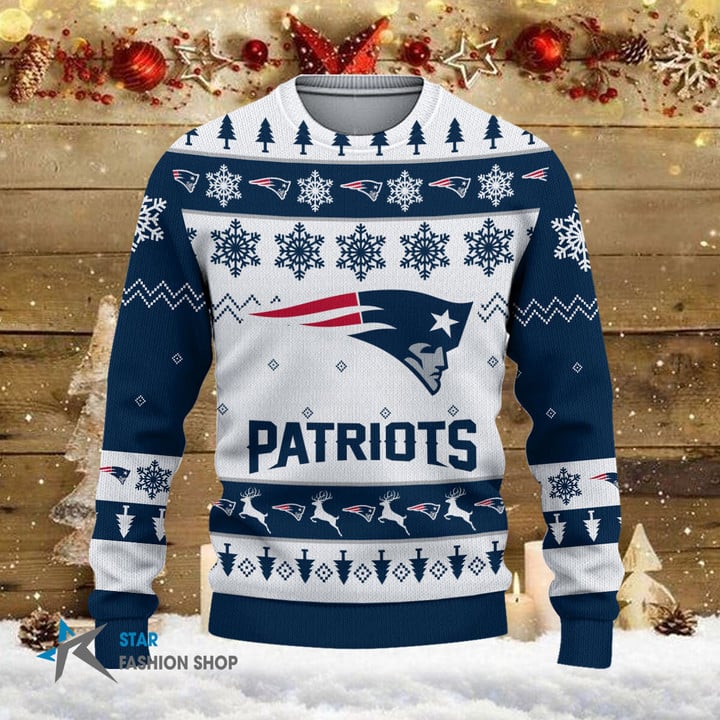 New England Patriots Woolen Sweater BGSWT136