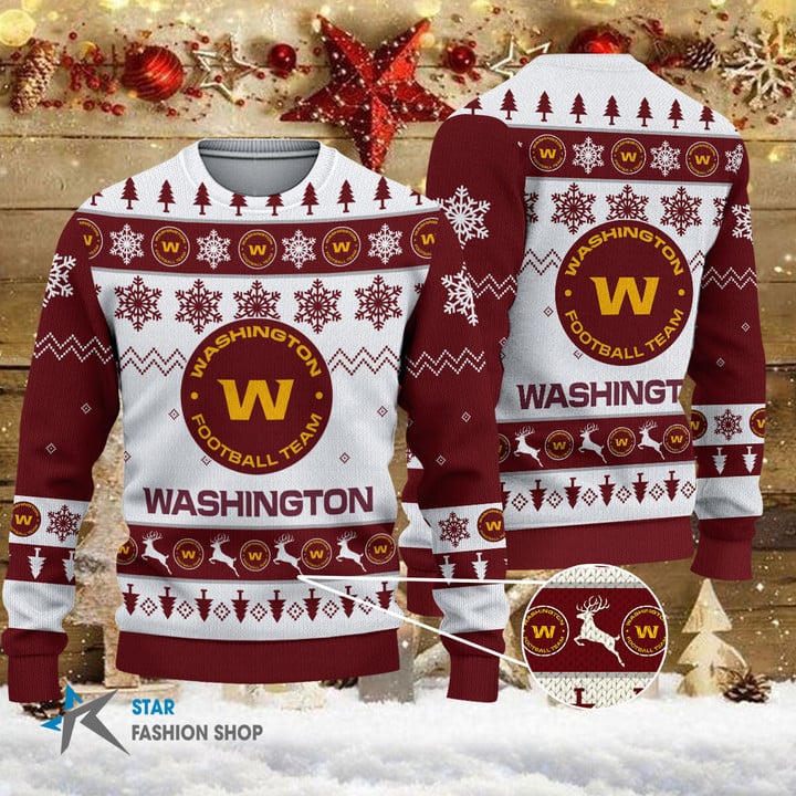 Washington Commanders Woolen Sweater BGSWT122