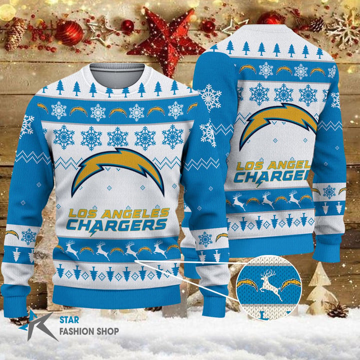 Los Angeles Chargers Woolen Sweater BGSWT123