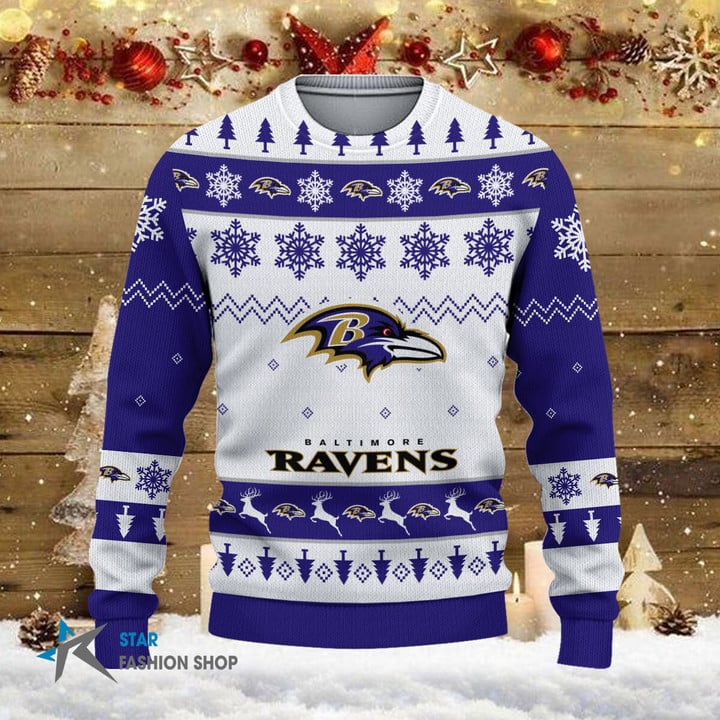 Baltimore Ravens Woolen Sweater BGSWT135