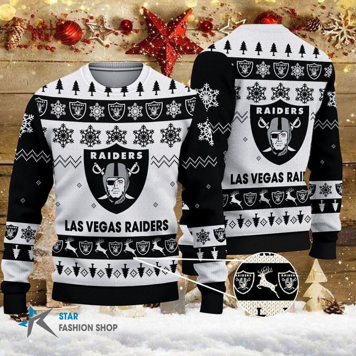 Las Vegas Raiders Woolen Sweater BGSWT114