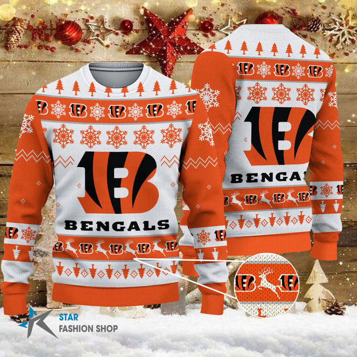 Cincinnati Bengals Woolen Sweater BGSWT113