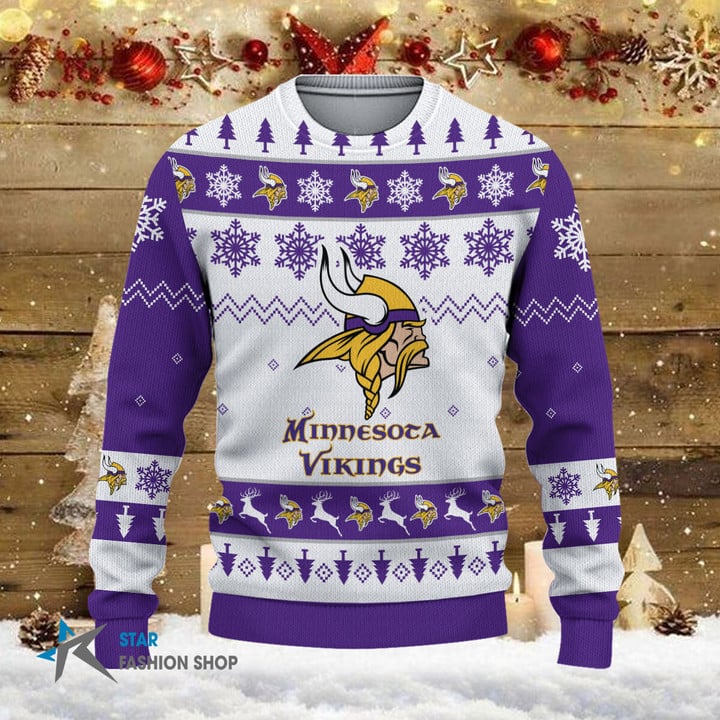 Minnesota Vikings Woolen Sweater BGSWT133