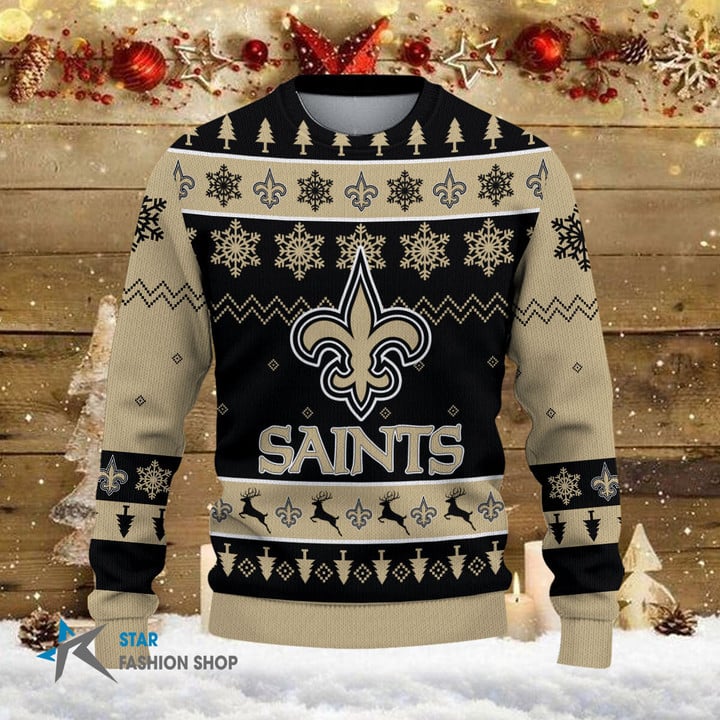 New Orleans Saints Woolen Sweater BGSWT132