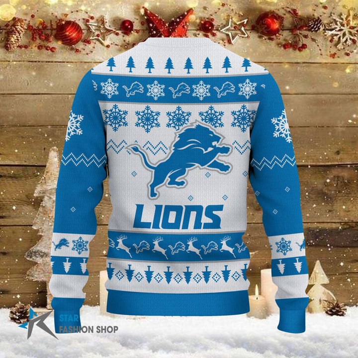 Detroit Lions Woolen Sweater BGSWT120
