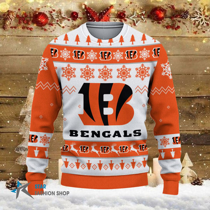 Cincinnati Bengals Woolen Sweater BGSWT113
