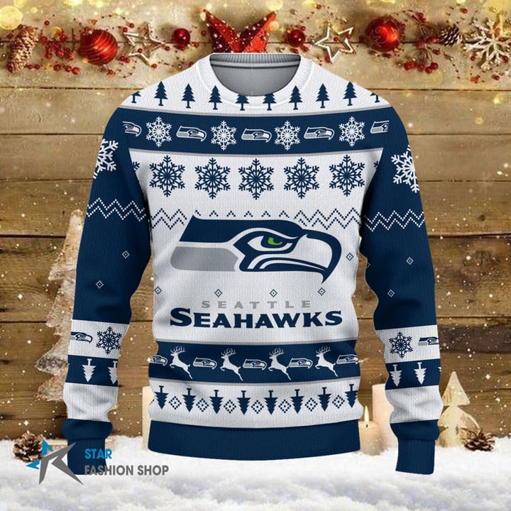 Seattle Seahawks Woolen Sweater BGSWT112