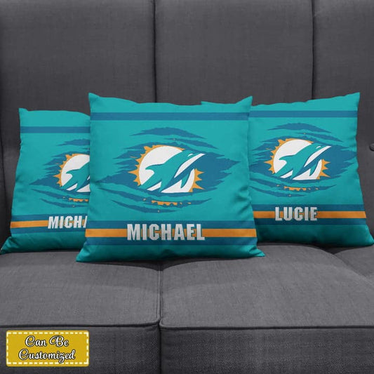 Miami Dolphins Personalized Pillowcase BG008