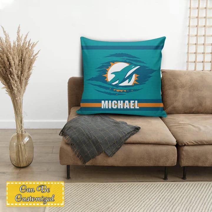 Miami Dolphins Personalized Pillowcase BG008