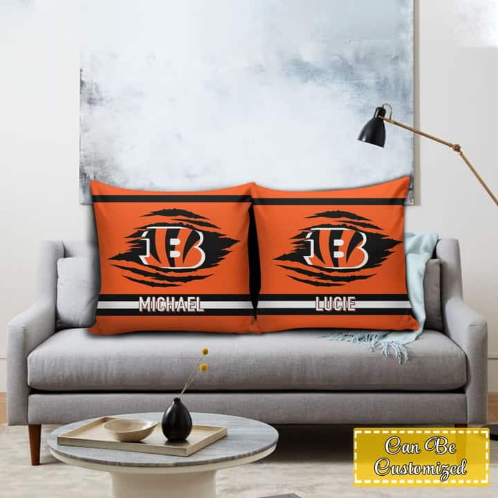 Cincinnati Bengals Personalized Pillowcase BG007